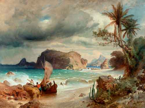 Brazilian coastal landscape